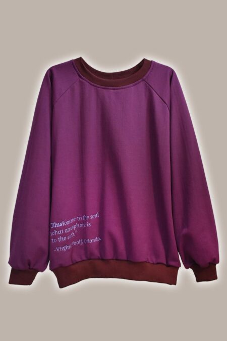 Sudadera Isabelina sin cuello