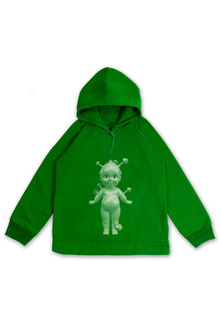 Saint Kid 3D Green Hoodie