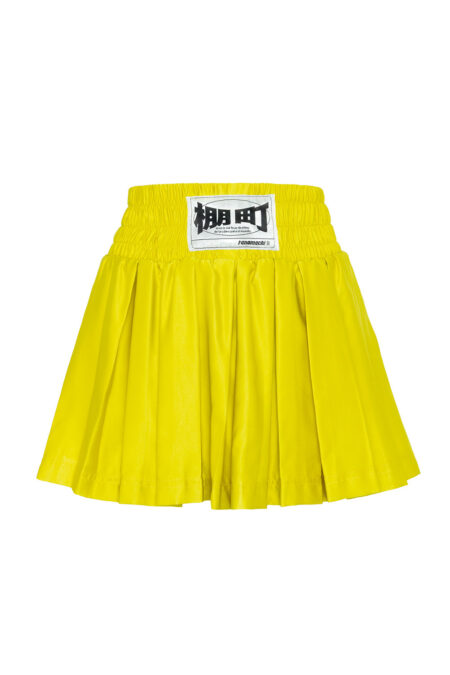 Falda Box Amarilla